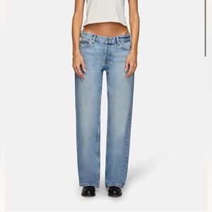 EB Denim Low Rise Luca Baggy Wide Leg Jeans 28 inseam